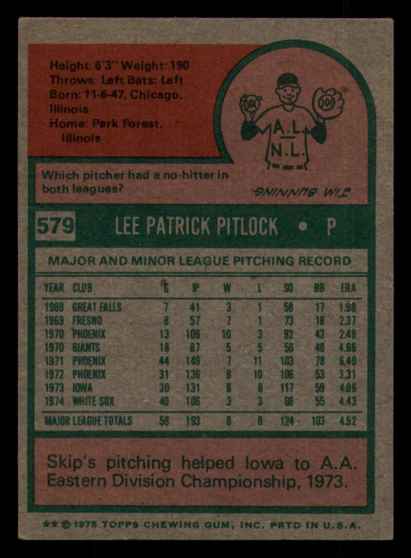 1975 Topps Baseball #516 - #585 - Complete your set - Pick your card - Picture 447 of 489