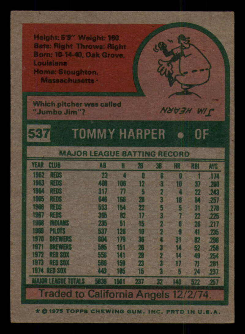 1975 Topps Baseball #516 - #585 - Complete your set - Pick your card - Picture 149 of 489