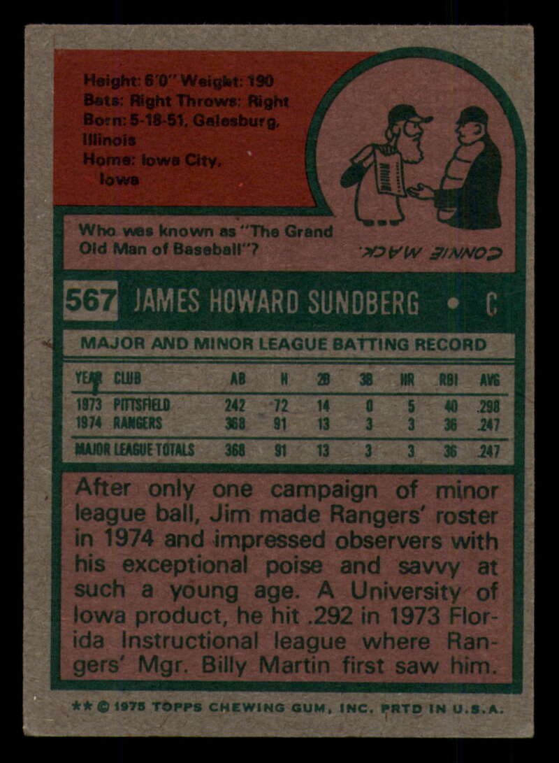 1975 Topps Baseball #516 - #585 - Complete your set - Pick your card - Picture 343 of 489