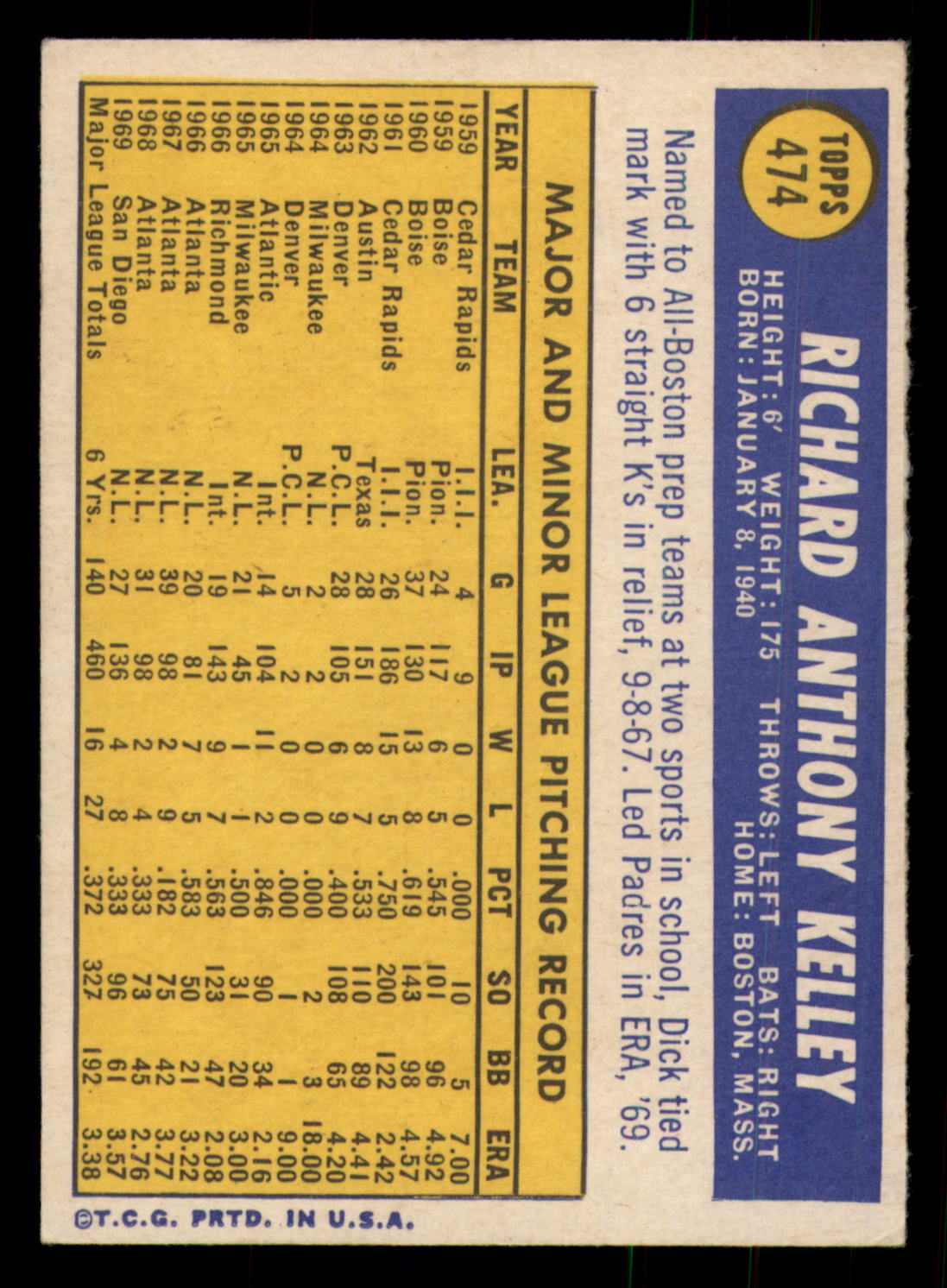 1970 Topps Baseball - #451 to #720 - Complete your set - Pick your card - Picture 49 of 253