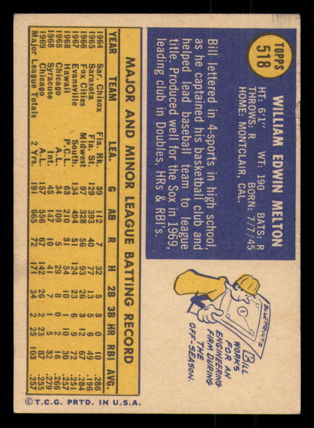 1970 Topps Baseball - #451 to #720 - Complete your set - Pick your card - Picture 115 of 253