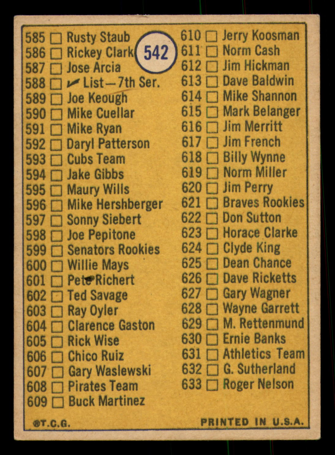 1970 Topps Baseball - #451 to #720 - Complete your set - Pick your card - Picture 151 of 253