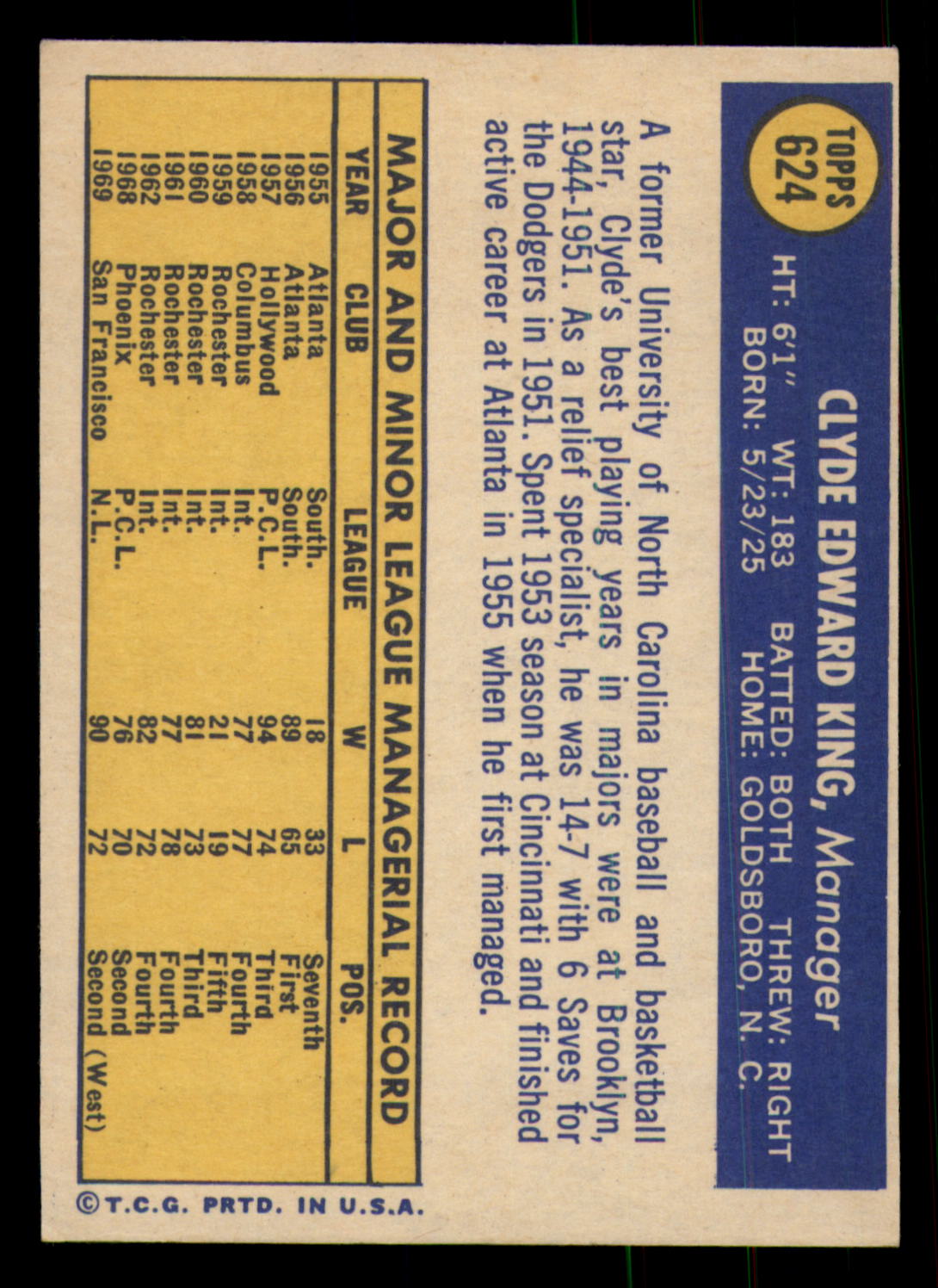 1970 Topps Baseball - #451 to #720 - Complete your set - Pick your card - Picture 213 of 253