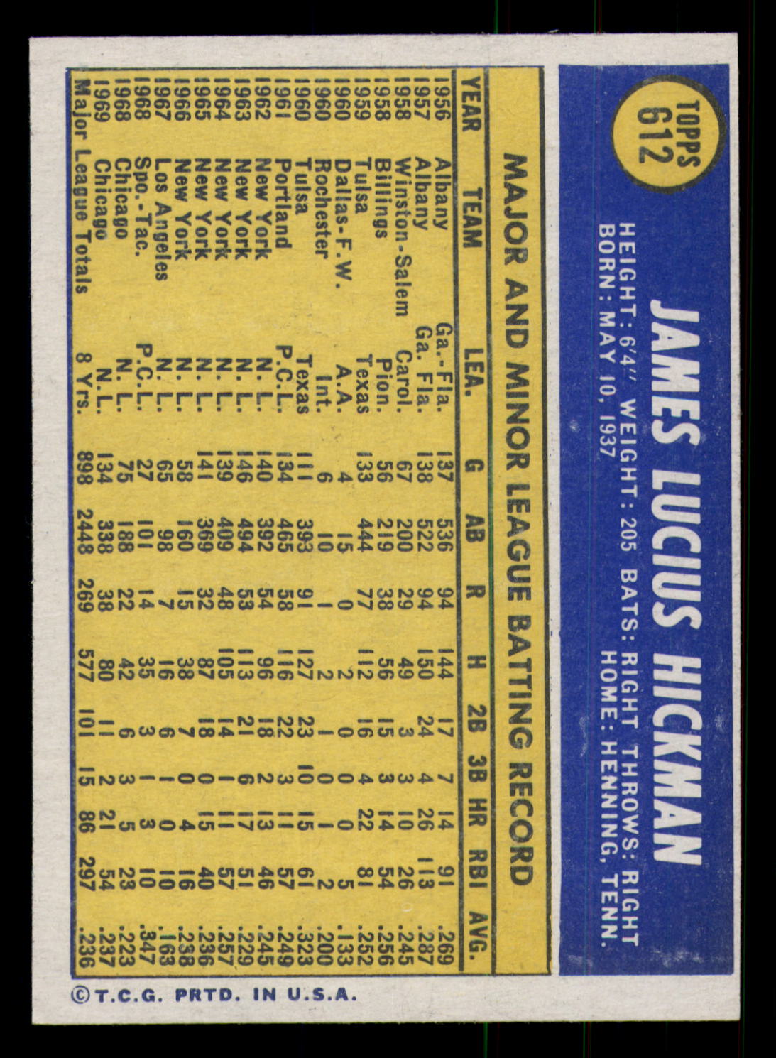 1970 Topps Baseball - #451 to #720 - Complete your set - Pick your card - Picture 193 of 253