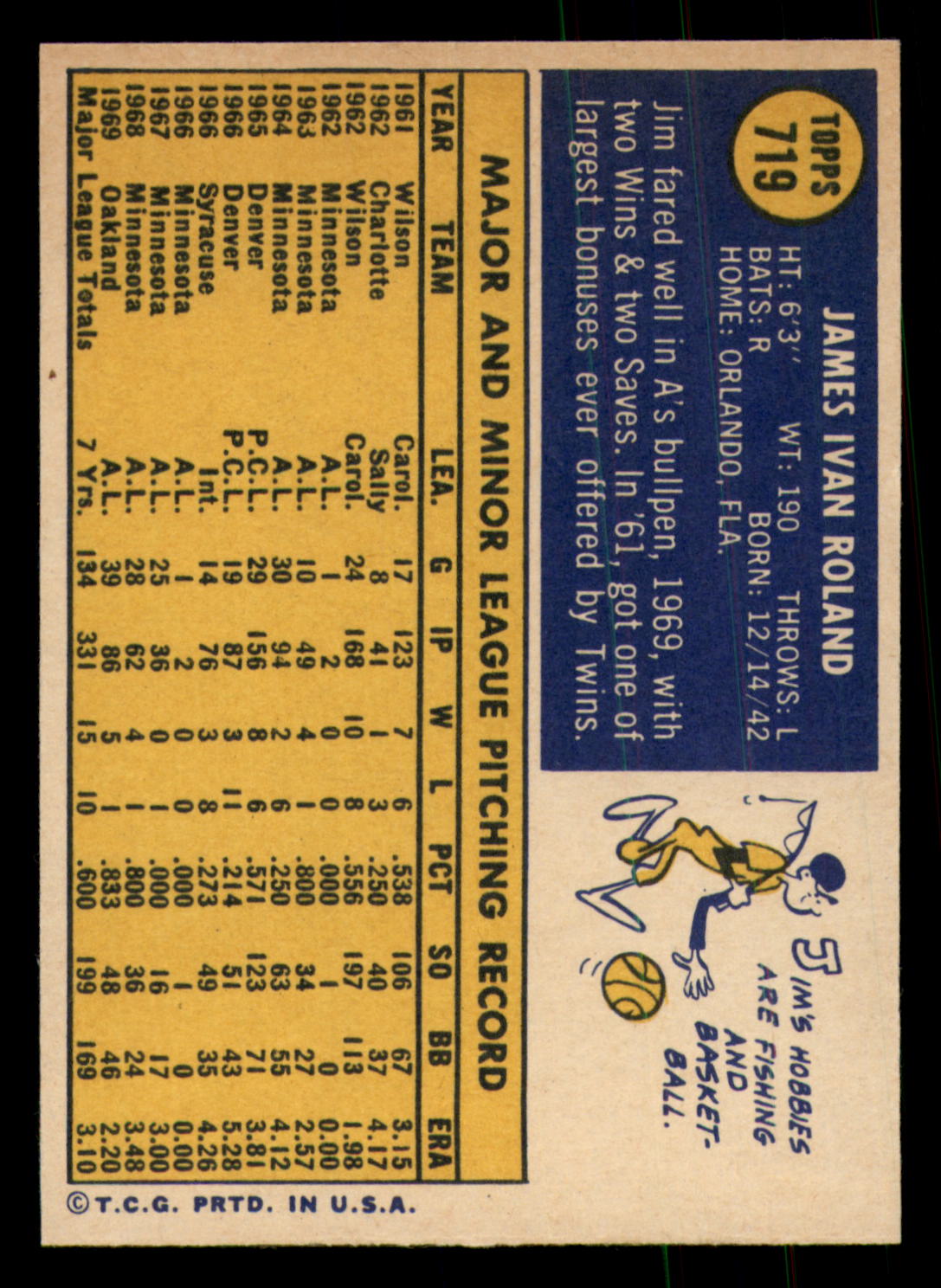 1970 Topps Baseball - #451 to #720 - Complete your set - Pick your card - Picture 251 of 253