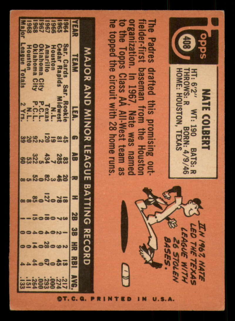 1969 Topps Baseball #306- #449 - Complete your set - Pick your card - Picture 393 of 457