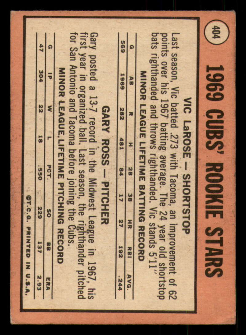 1969 Topps Baseball #306- #449 - Complete your set - Pick your card - Picture 367 of 457