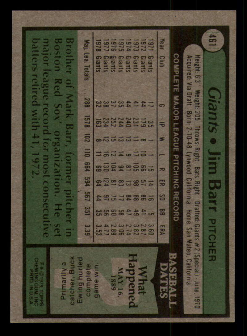 1979 Topps Baseball #451  to  #500 - Complete your set - Pick your card - Picture 115 of 489
