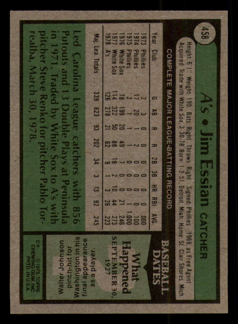 1979 Topps Baseball #451  to  #500 - Complete your set - Pick your card - Picture 71 of 489