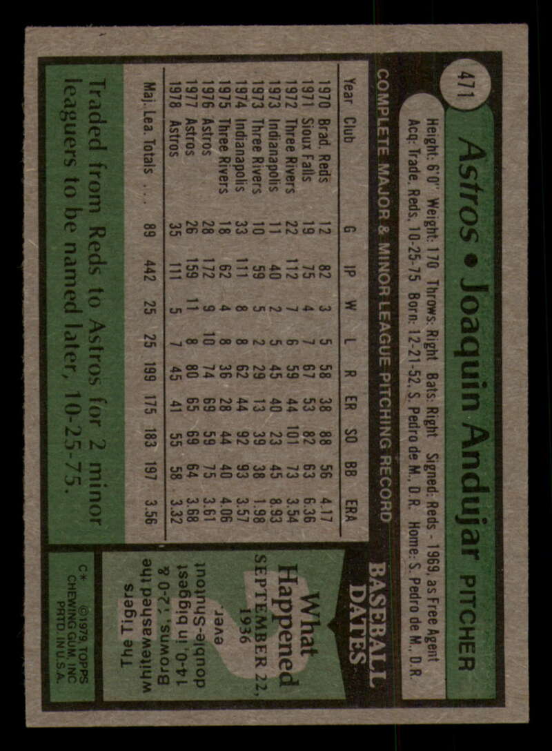 1979 Topps Baseball #451  to  #500 - Complete your set - Pick your card - Picture 211 of 489
