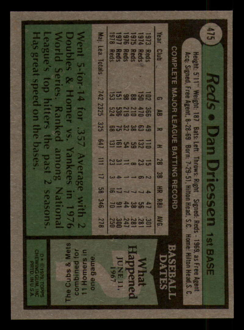 1979 Topps Baseball #451  to  #500 - Complete your set - Pick your card - Picture 253 of 489