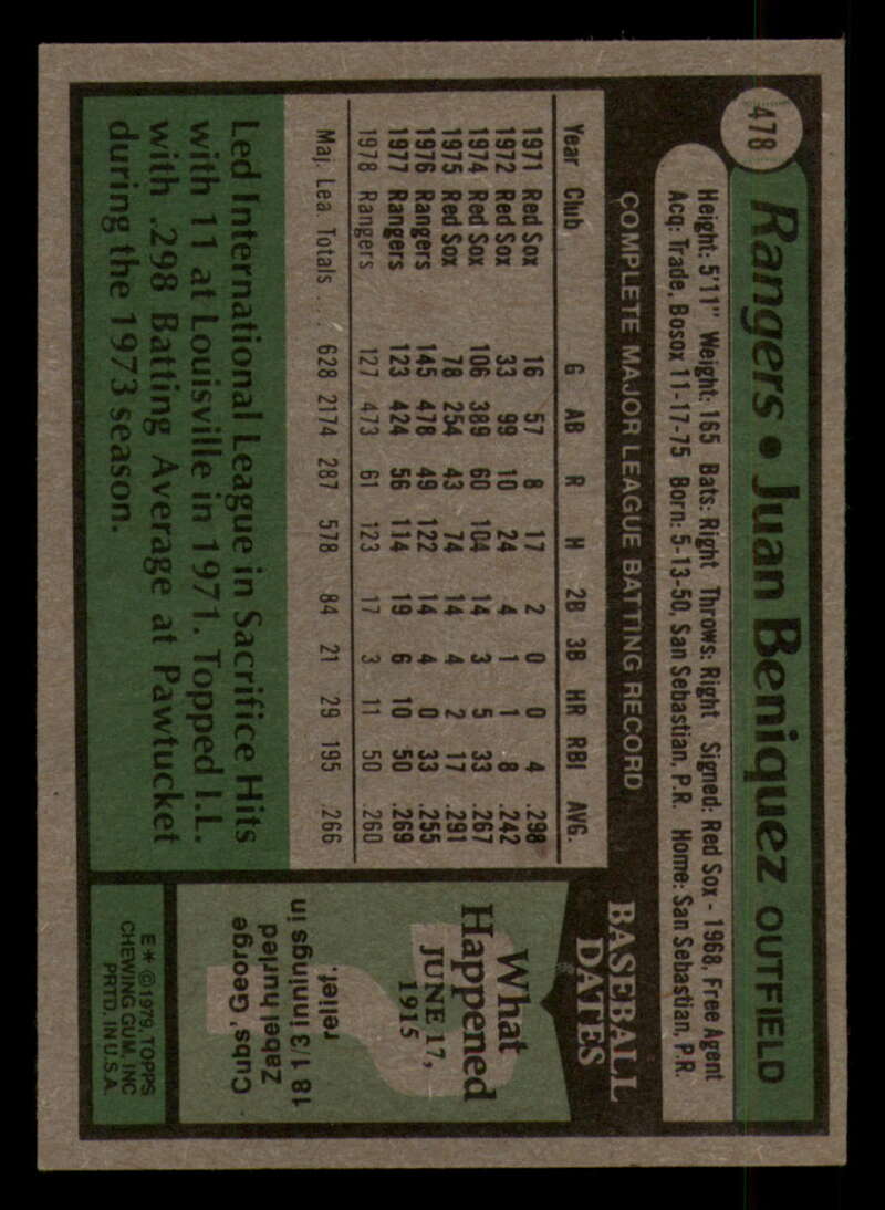 1979 Topps Baseball #451  to  #500 - Complete your set - Pick your card - Picture 287 of 489