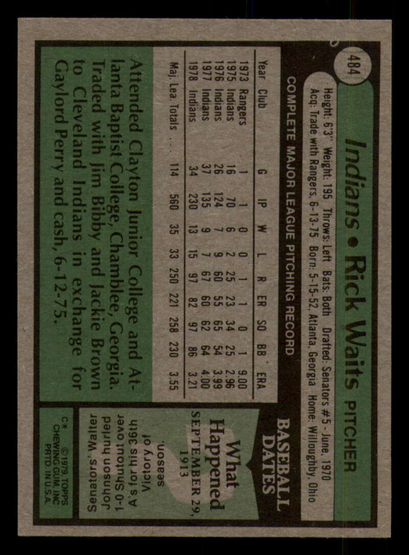 1979 Topps Baseball #451  to  #500 - Complete your set - Pick your card - Picture 333 of 489