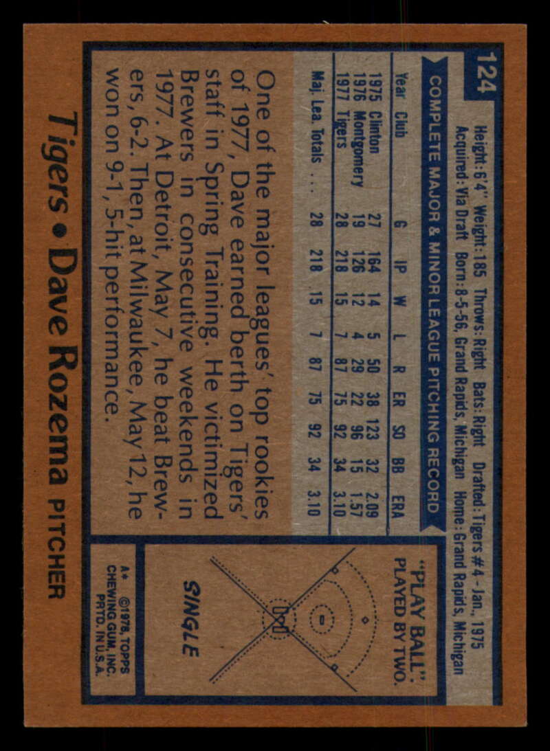 1978 Topps Baseball #111 - #160 - Complete your set - Pick your card - Picture 129 of 489