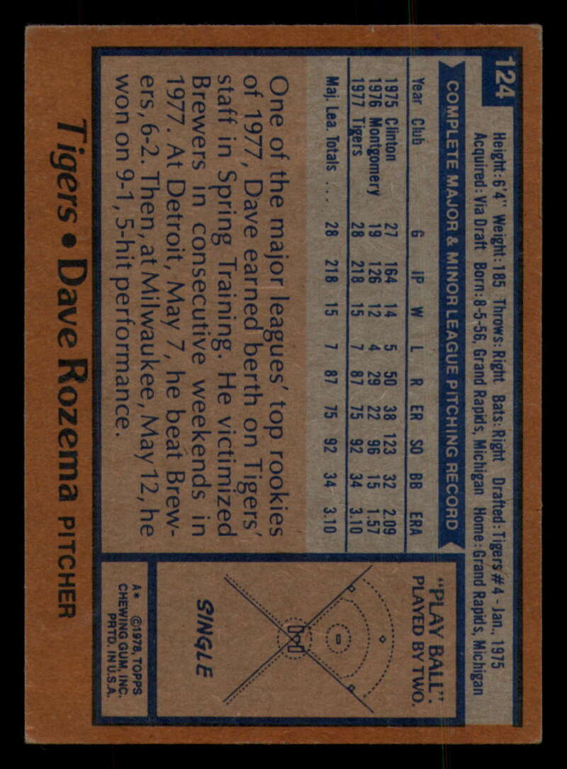 1978 Topps Baseball #111 - #160 - Complete your set - Pick your card - Picture 133 of 489