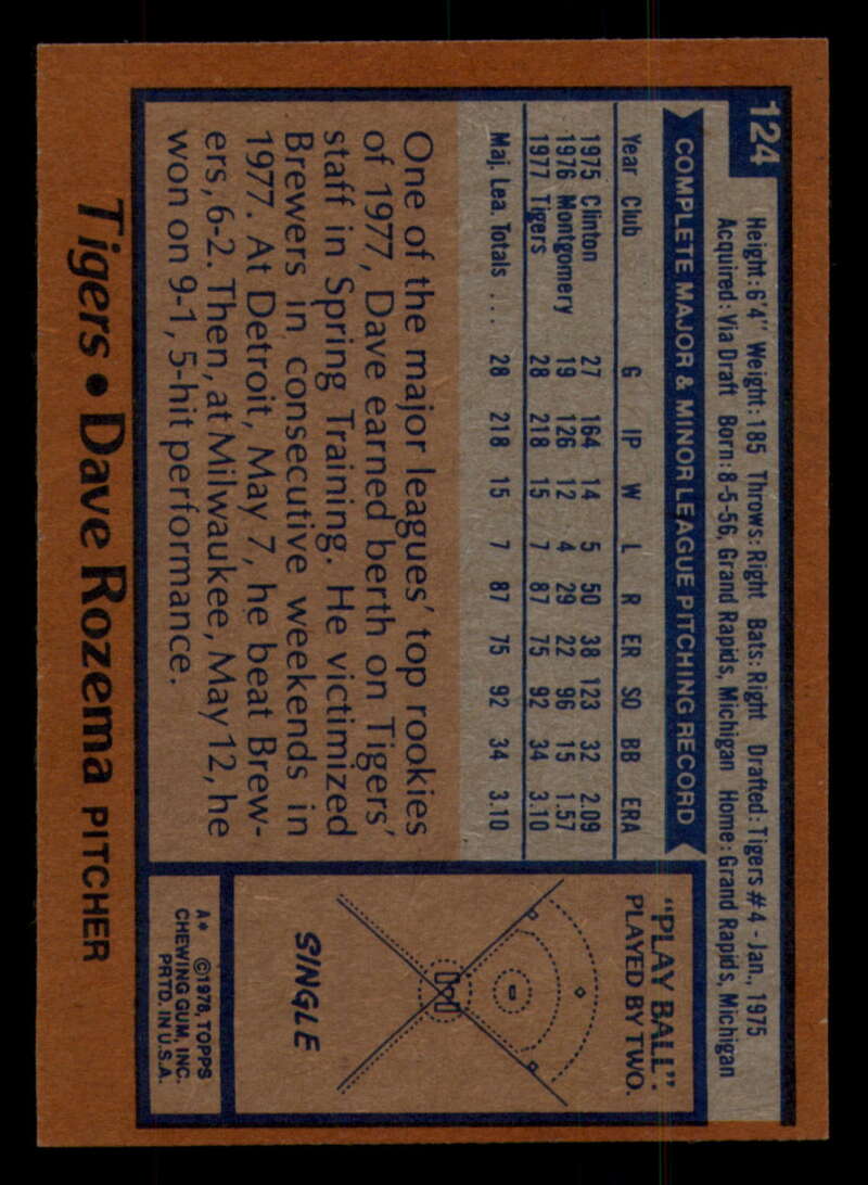 1978 Topps Baseball #111 - #160 - Complete your set - Pick your card - Picture 135 of 489