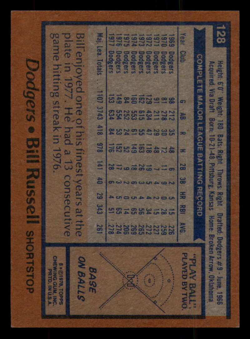 1978 Topps Baseball #111 - #160 - Complete your set - Pick your card - Picture 175 of 489