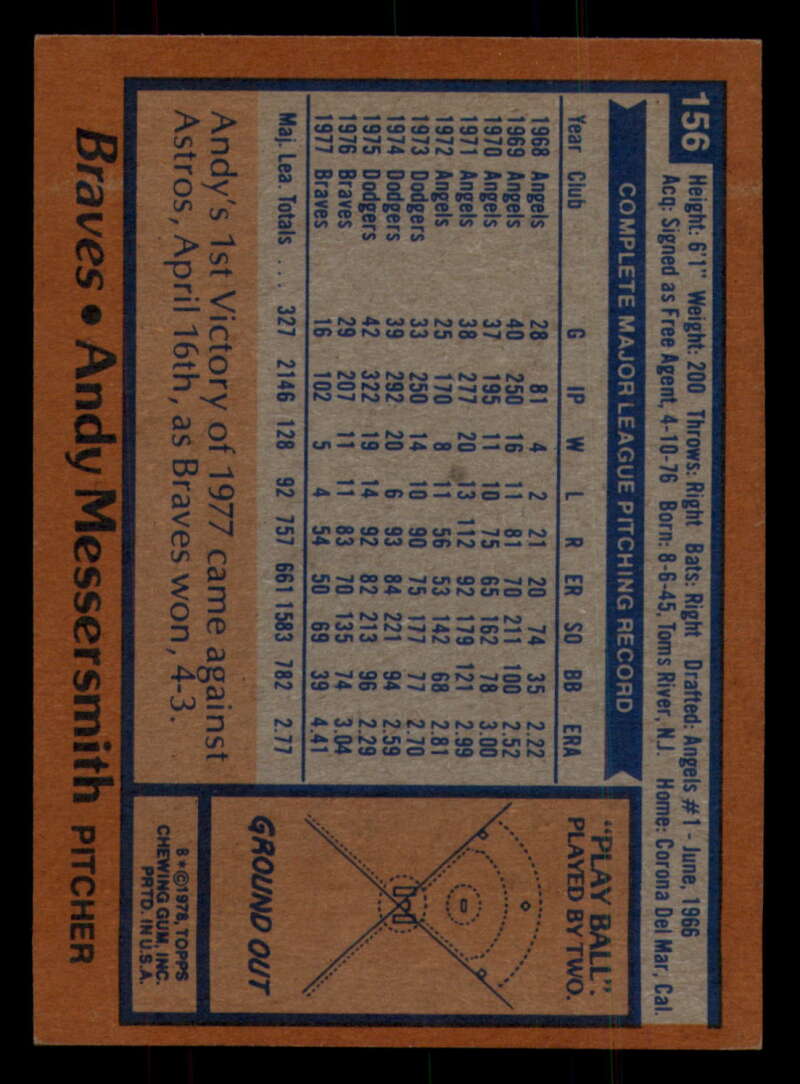 1978 Topps Baseball #111 - #160 - Complete your set - Pick your card - Picture 445 of 489