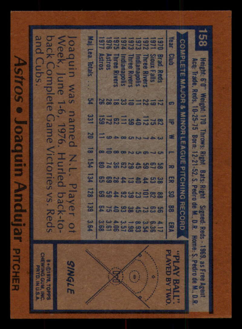 1978 Topps Baseball #111 - #160 - Complete your set - Pick your card - Picture 465 of 489