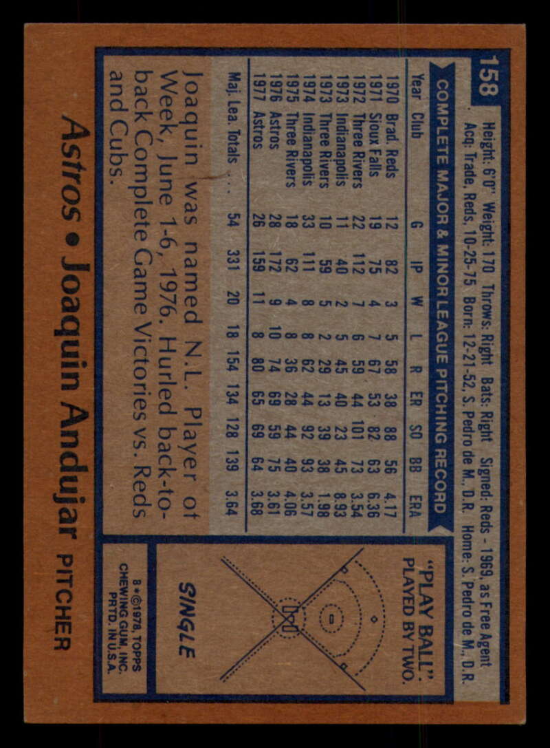 1978 Topps Baseball #111 - #160 - Complete your set - Pick your card - Picture 469 of 489