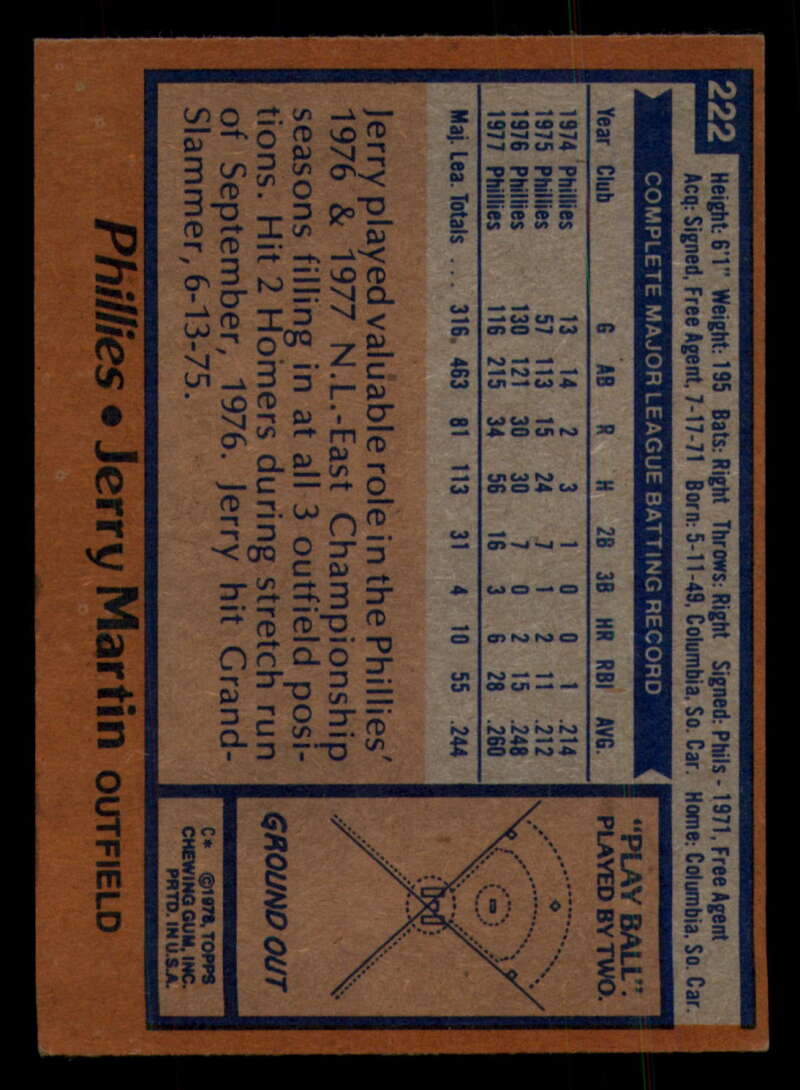 1978 Topps Baseball #216 - #265 - Complete your set - Pick your card - Picture 69 of 497