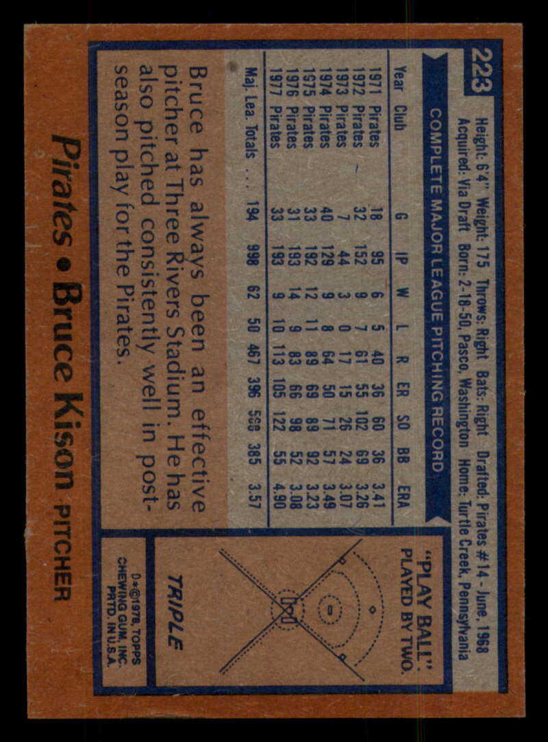 1978 Topps Baseball #216 - #265 - Complete your set - Pick your card - Picture 79 of 497