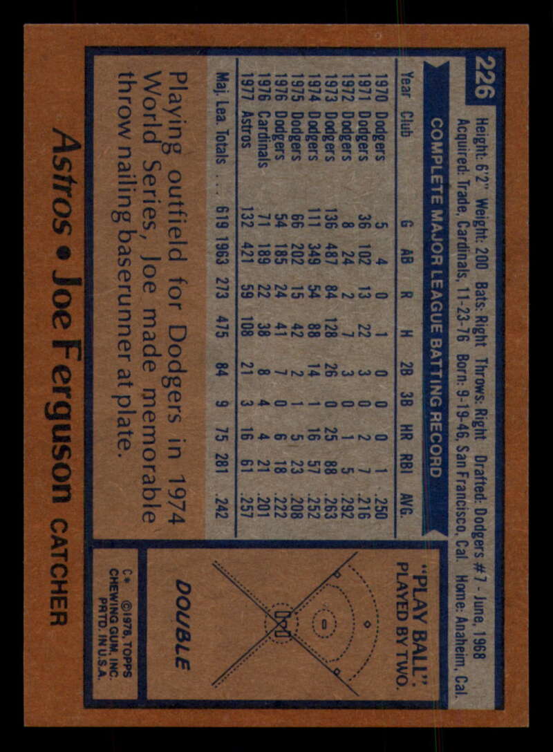 1978 Topps Baseball #216 - #265 - Complete your set - Pick your card - Picture 111 of 497