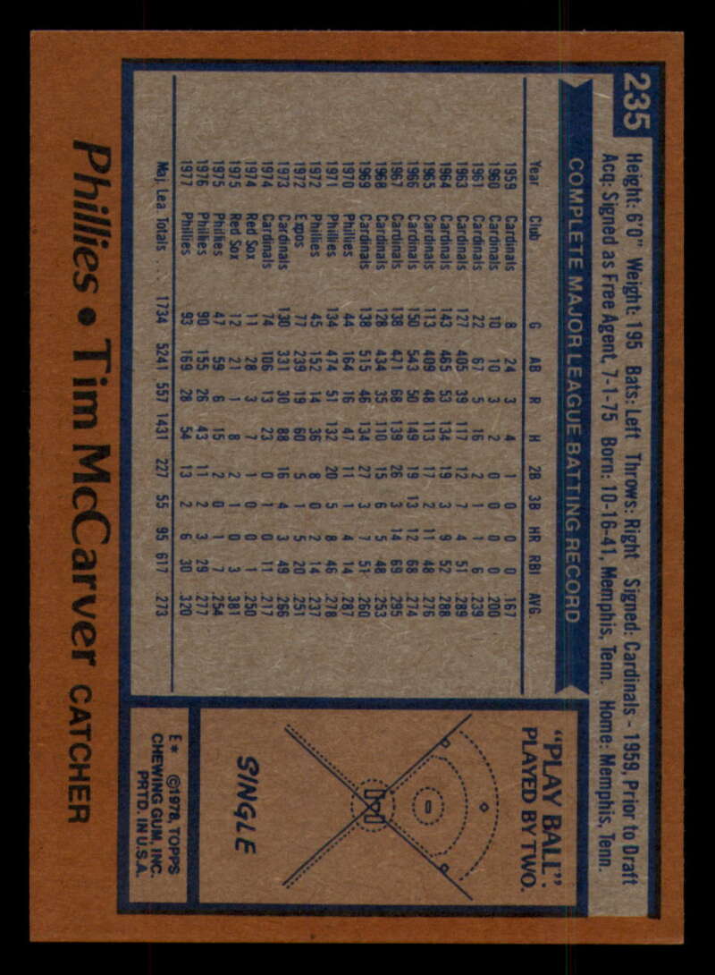 1978 Topps Baseball #216 - #265 - Complete your set - Pick your card - Picture 199 of 497