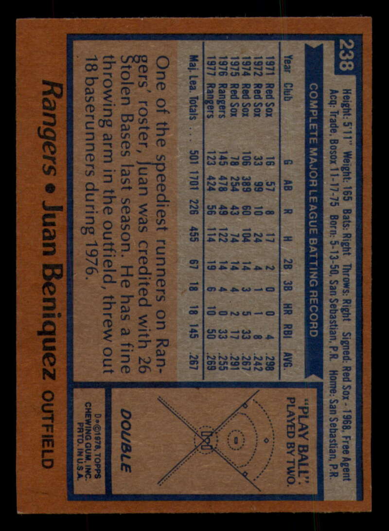 1978 Topps Baseball #216 - #265 - Complete your set - Pick your card - Picture 229 of 497