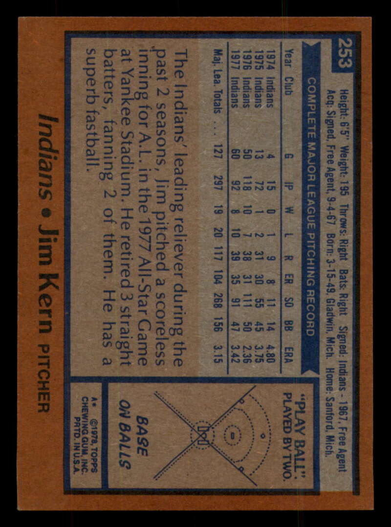 1978 Topps Baseball #216 - #265 - Complete your set - Pick your card - Picture 383 of 497