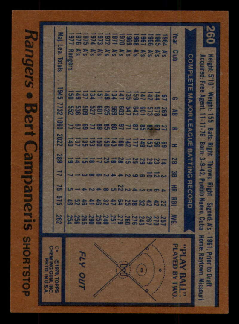 1978 Topps Baseball #216 - #265 - Complete your set - Pick your card - Picture 445 of 497