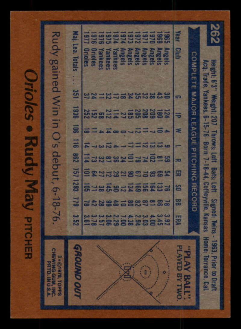 1978 Topps Baseball #216 - #265 - Complete your set - Pick your card - Picture 469 of 497