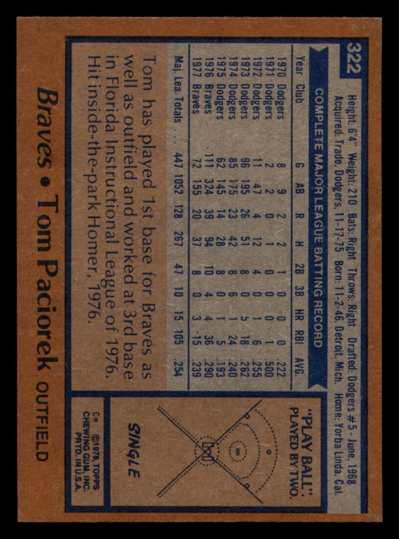 1978 Topps Baseball #316 - #365 - Complete your set - Pick your card - Picture 71 of 491