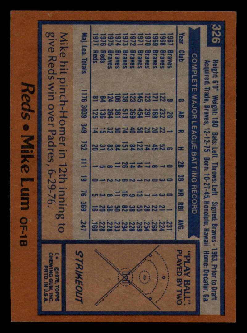 1978 Topps Baseball #316 - #365 - Complete your set - Pick your card - Picture 111 of 491