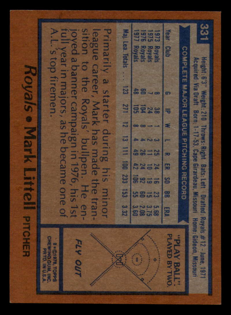 1978 Topps Baseball #316 - #365 - Complete your set - Pick your card - Picture 161 of 491