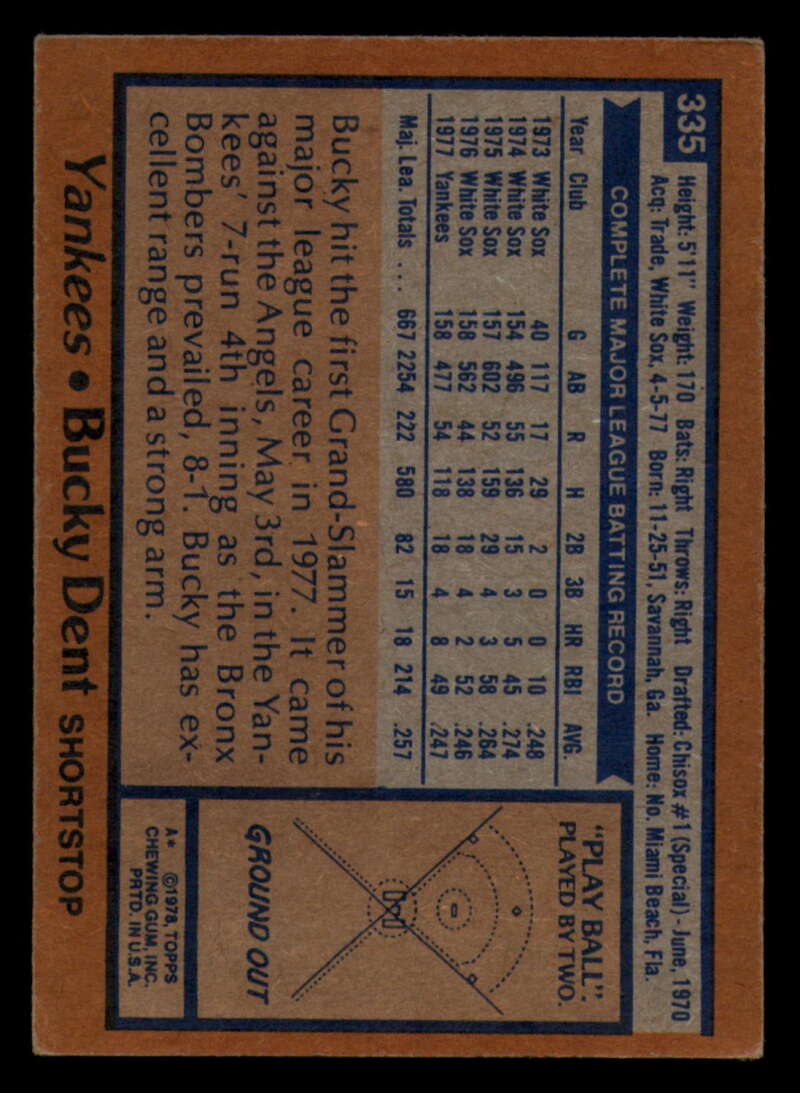 1978 Topps Baseball #316 - #365 - Complete your set - Pick your card - Picture 193 of 491