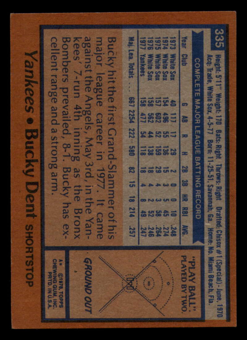 1978 Topps Baseball #316 - #365 - Complete your set - Pick your card - Picture 197 of 491