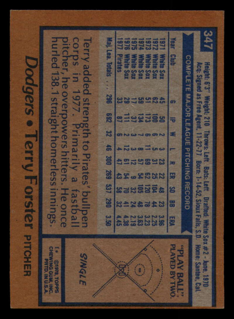 1978 Topps Baseball #316 - #365 - Complete your set - Pick your card - Picture 321 of 491