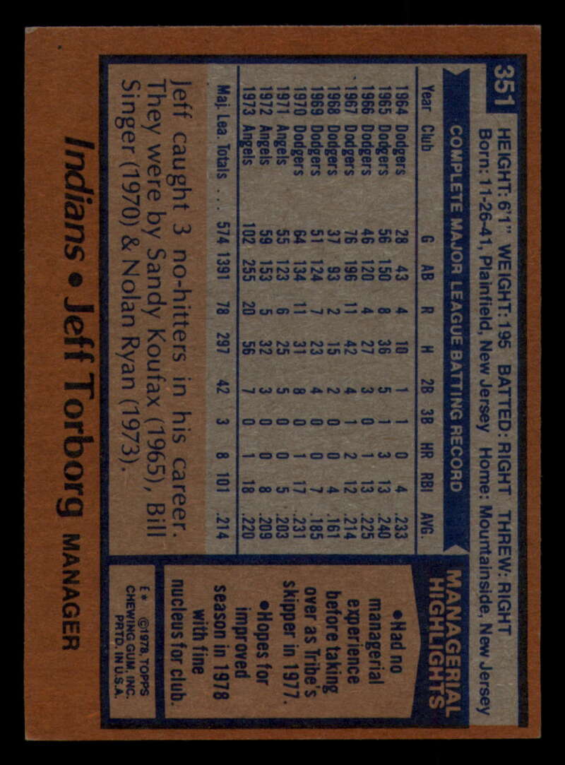 1978 Topps Baseball #316 - #365 - Complete your set - Pick your card - Picture 355 of 491