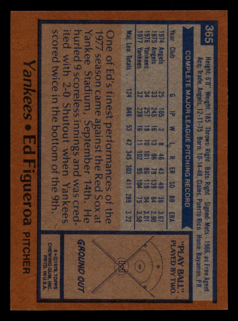 1978 Topps Baseball #316 - #365 - Complete your set - Pick your card - Picture 487 of 491