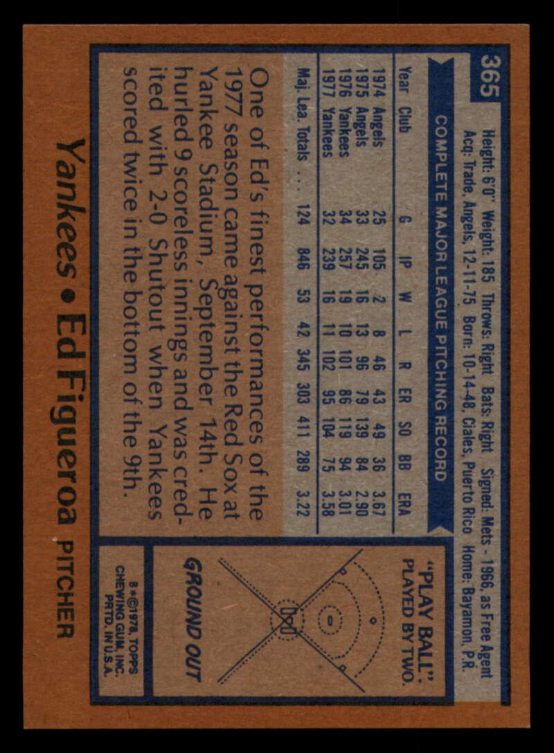 1978 Topps Baseball #316 - #365 - Complete your set - Pick your card - Picture 489 of 491