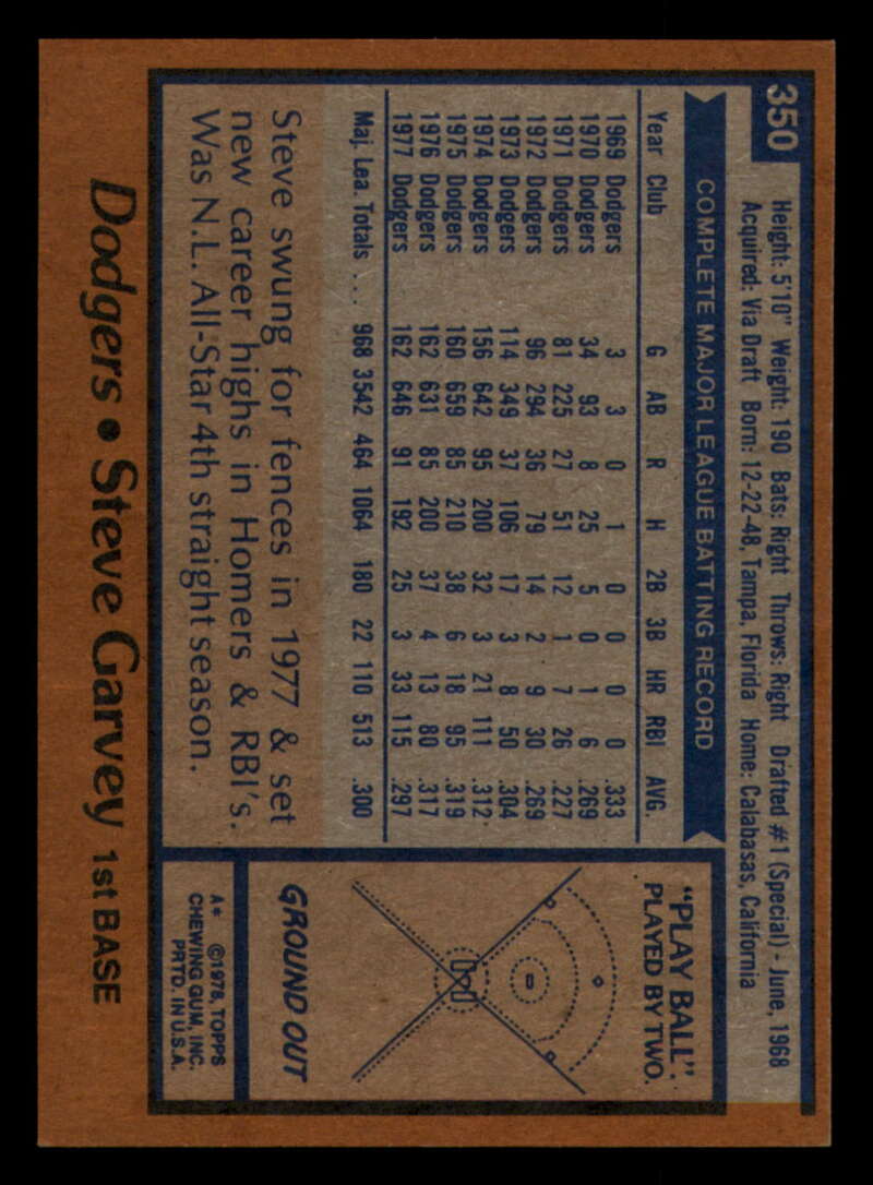1978 Topps Baseball #316 - #365 - Complete your set - Pick your card - Picture 347 of 491
