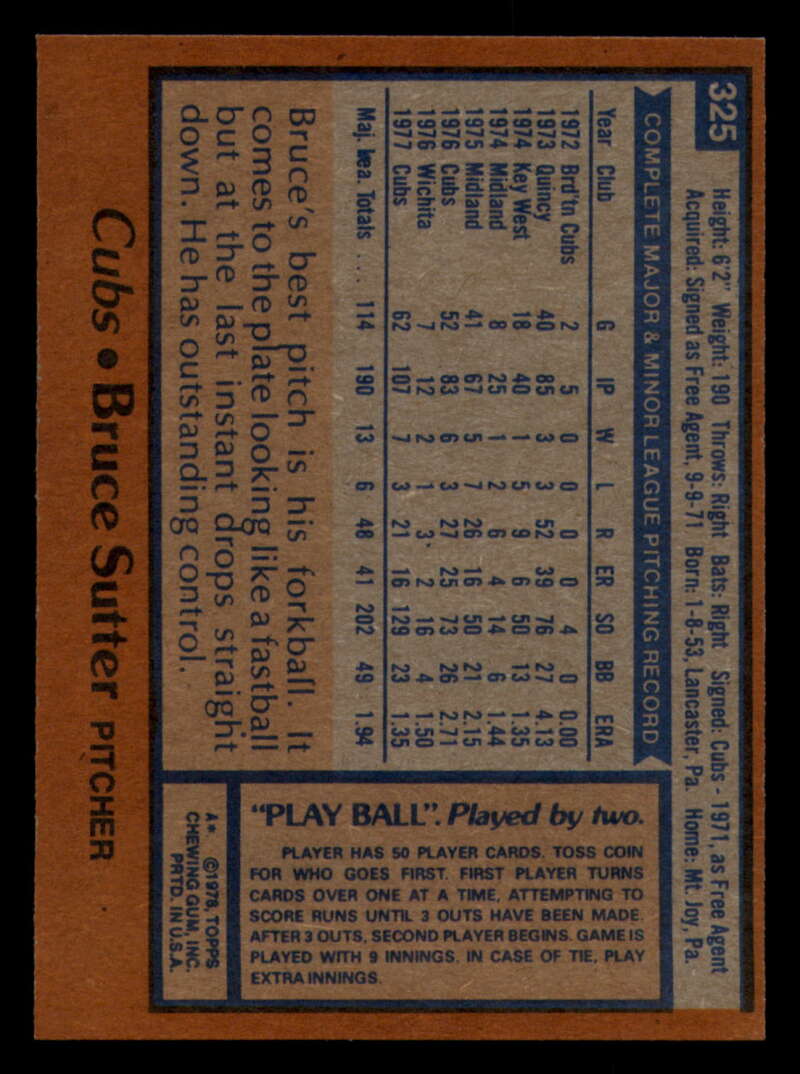 1978 Topps Baseball #316 - #365 - Complete your set - Pick your card - Picture 95 of 491