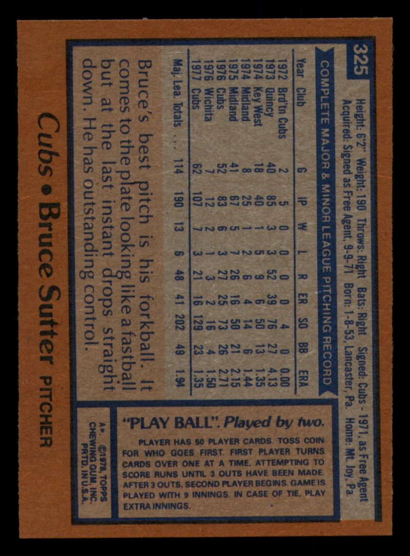 1978 Topps Baseball #316 - #365 - Complete your set - Pick your card - Picture 99 of 491