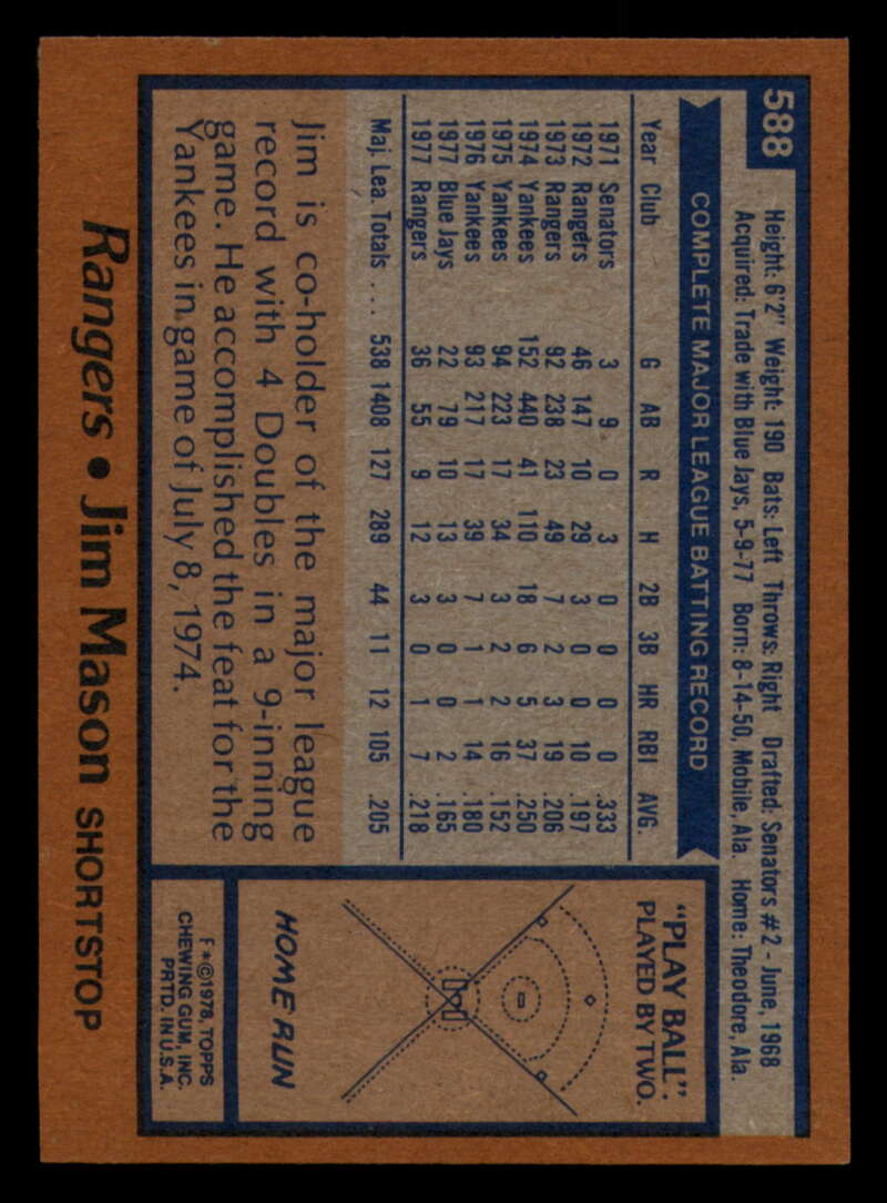 1978 Topps Baseball #571 - #625 - Complete your set - Pick your card - Picture 127 of 499