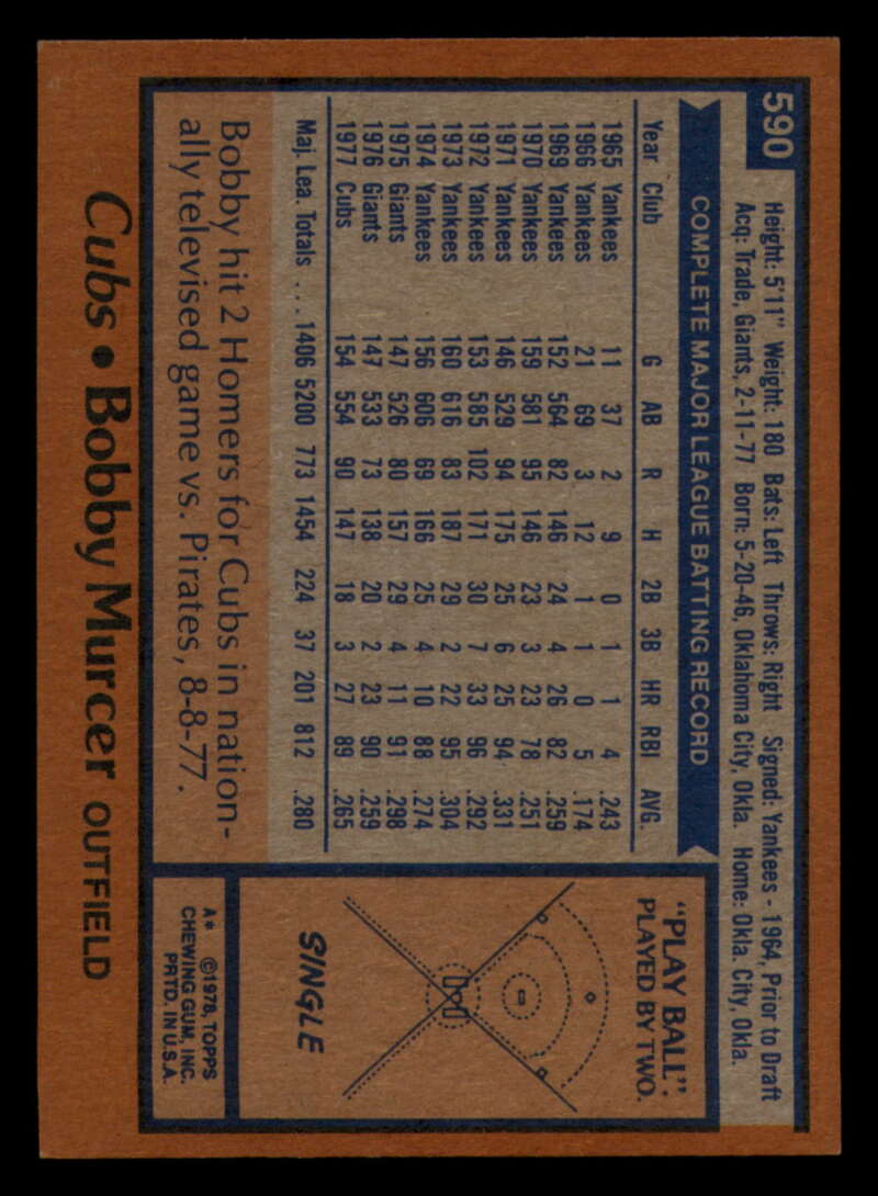 1978 Topps Baseball #571 - #625 - Complete your set - Pick your card - Picture 145 of 499