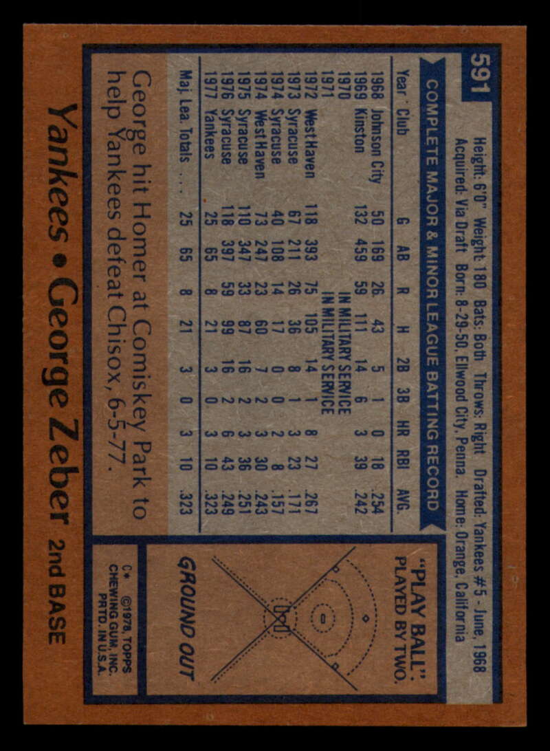 1978 Topps Baseball #571 - #625 - Complete your set - Pick your card - Picture 161 of 499