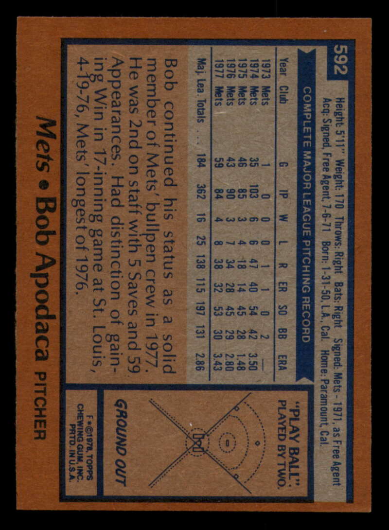 1978 Topps Baseball #571 - #625 - Complete your set - Pick your card - Picture 171 of 499