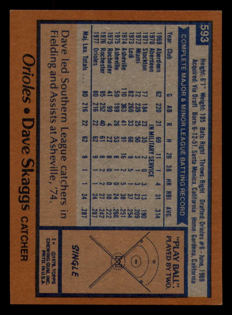 1978 Topps Baseball #571 - #625 - Complete your set - Pick your card - Picture 183 of 499