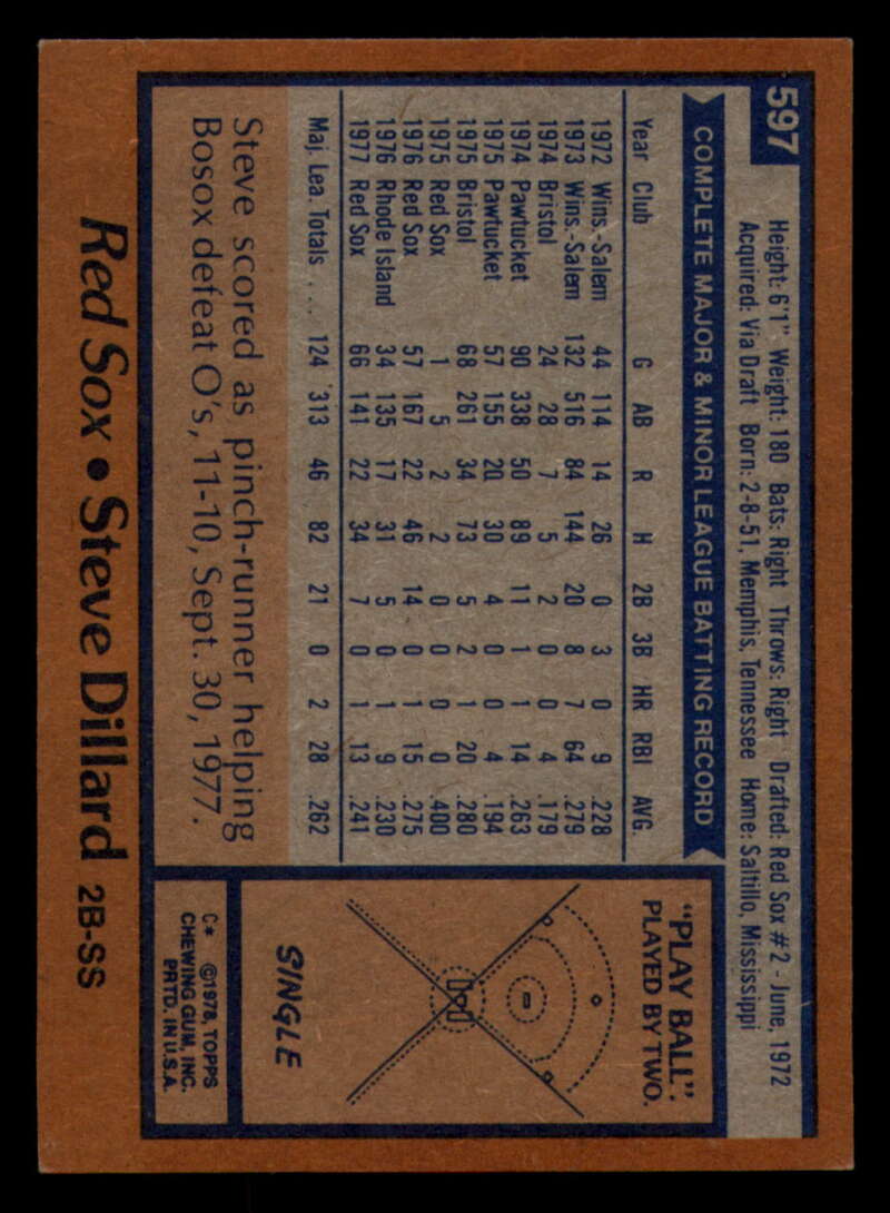 1978 Topps Baseball #571 - #625 - Complete your set - Pick your card - Picture 223 of 499